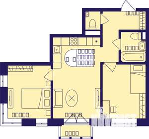 3-к квартира, вторичка, 47м2, 16/23 этаж