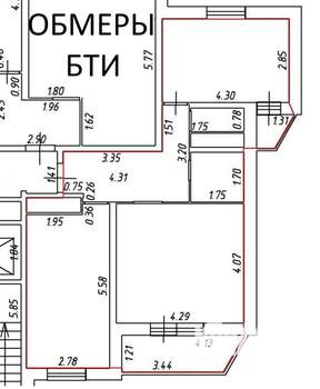 2-к квартира, вторичка, 63м2, 1/25 этаж
