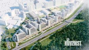 2-к квартира, строящийся дом, 51м2, 9/17 этаж