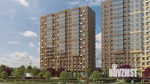 2-к квартира, строящийся дом, 35м2, 6/17 этаж
