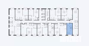 Студия квартира, вторичка, 20м2, 19/22 этаж