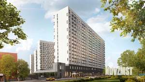 1-к квартира, строящийся дом, 32м2, 2/17 этаж