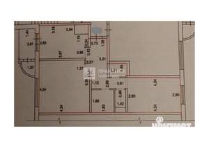 2-к квартира, вторичка, 56м2, 16/22 этаж