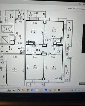 3-к квартира, сданный дом, 77м2, 4/15 этаж
