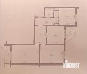 3-к квартира, вторичка, 74м2, 11/17 этаж