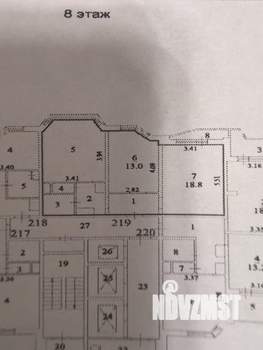 2-к квартира, вторичка, 60м2, 8/27 этаж