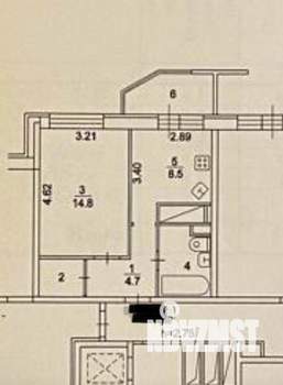 1-к квартира, вторичка, 37м2, 5/27 этаж