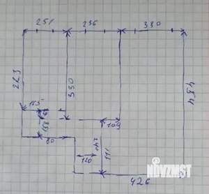 2-к квартира, вторичка, 39м2, 3/9 этаж