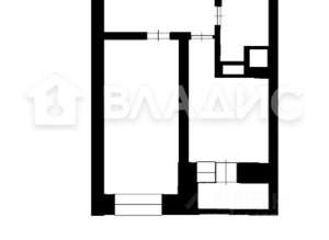 1-к квартира, вторичка, 33м2, 5/15 этаж