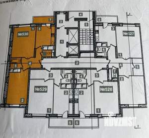 2-к квартира, вторичка, 64м2, 18/22 этаж