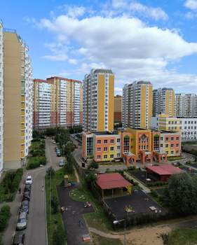 1-к квартира, вторичка, 45м2, 8/17 этаж