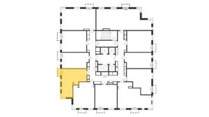 2-к квартира, вторичка, 35м2, 17/19 этаж