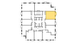 2-к квартира, вторичка, 36м2, 3/19 этаж
