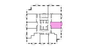 Студия квартира, вторичка, 28м2, 4/23 этаж