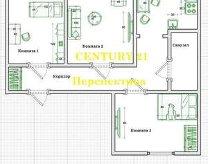 3-к квартира, вторичка, 55м2, 1/3 этаж
