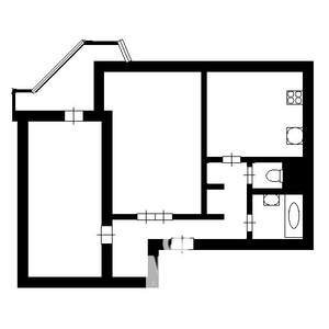 2-к квартира, вторичка, 56м2, 6/16 этаж