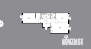 2-к квартира, вторичка, 65м2, 15/15 этаж