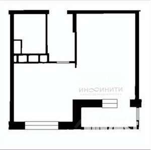 1-к квартира, вторичка, 33м2, 11/22 этаж