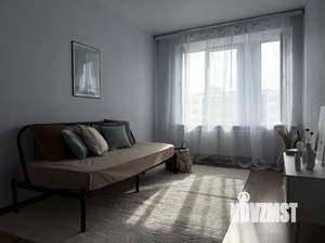 2-к квартира, вторичка, 48м2, 16/18 этаж