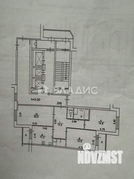 3-к квартира, вторичка, 85м2, 7/22 этаж