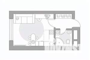 Студия квартира, вторичка, 21м2, 2/25 этаж