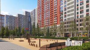 3-к квартира, строящийся дом, 56м2, 20/22 этаж
