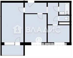 2-к квартира, вторичка, 50м2, 2/9 этаж