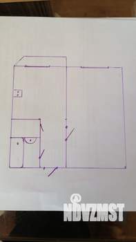 1-к квартира, вторичка, 33м2, 3/9 этаж