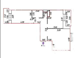 2-к квартира, вторичка, 66м2, 16/24 этаж