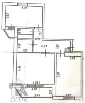 2-к квартира, вторичка, 58м2, 3/25 этаж
