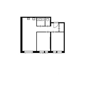 2-к квартира, вторичка, 61м2, 25/25 этаж