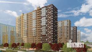 3-к квартира, строящийся дом, 60м2, 13/17 этаж