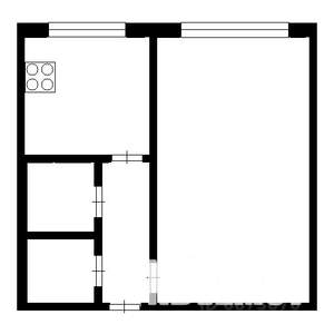 1-к квартира, вторичка, 33м2, 8/9 этаж