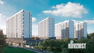 1-к квартира, строящийся дом, 32м2, 2/17 этаж