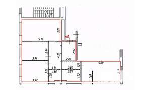 3-к квартира, вторичка, 85м2, 3/15 этаж