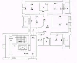 4-к квартира, вторичка, 146м2, 3/9 этаж