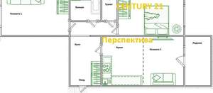 3-к квартира, вторичка, 68м2, 4/22 этаж