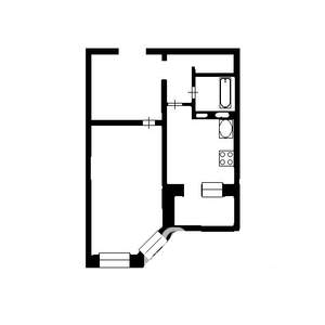 3-к квартира, вторичка, 73м2, 6/22 этаж