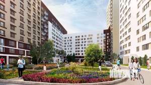 1-к квартира, строящийся дом, 37м2, 15/17 этаж