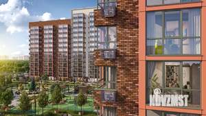3-к квартира, строящийся дом, 66м2, 13/17 этаж