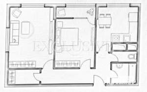 2-к квартира, вторичка, 55м2, 2/25 этаж