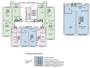 1-к квартира, вторичка, 40м2, 7/18 этаж