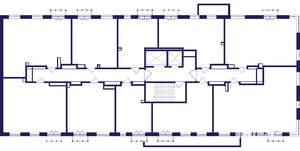 3-к квартира, вторичка, 55м2, 4/17 этаж
