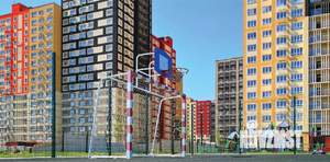 1-к квартира, строящийся дом, 39м2, 3/25 этаж