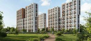 1-к квартира, вторичка, 43м2, 2/22 этаж