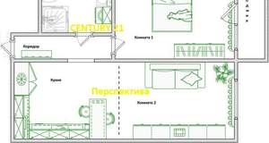 2-к квартира, вторичка, 41м2, 14/22 этаж