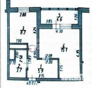 1-к квартира, вторичка, 33м2, 20/25 этаж