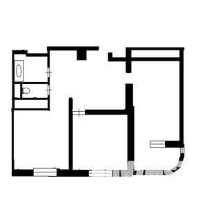 2-к квартира, вторичка, 66м2, 21/26 этаж