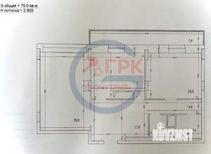 2-к квартира, вторичка, 64м2, 14/18 этаж