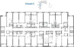 1-к квартира, сданный дом, 37м2, 2/17 этаж